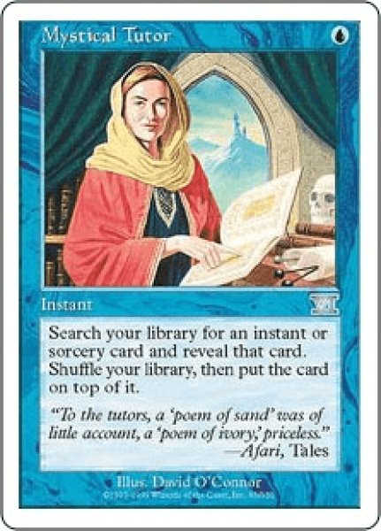 画像1: 【日本語版/PLD】《神秘の教示者/Mystical Tutor》[6ED] (1)