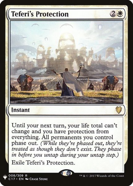 画像1: 【英語版】《テフェリーの防御/Teferi's Protection》[MB1] (1)