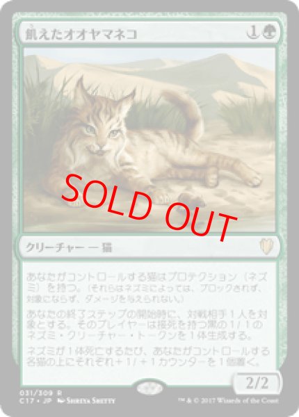 画像1: 【日本語版】《飢えたオオヤマネコ/Hungry Lynx》[C17] (1)