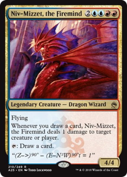 画像1: 【英語版】《火想者ニヴ＝ミゼット/Niv-Mizzet, the Firemind》[A25] (1)