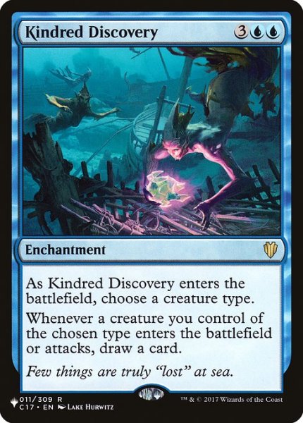 画像1: 【英語版】《同族の発見/Kindred Discovery》[The List] (1)