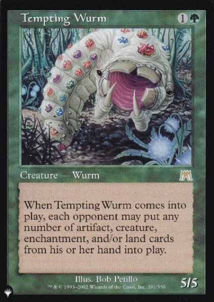 画像1: 【英語版】《誘うワーム/Tempting Wurm》[The List] (1)