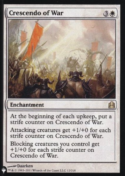 画像1: 【英語版】《戦争の最高潮/Crescendo of War》[The List] (1)