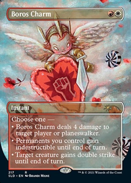 画像1: 【Foil】【英語版】《ボロスの魔除け/Boros Charm》[SLD] (1)