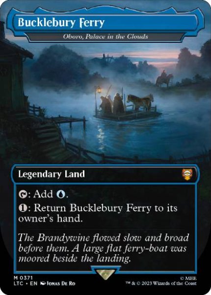 画像1: 【Foil】【英語版】バックルベリの渡し場/Bucklebury Ferry《雲の宮殿、朧宮/Oboro, Palace in the Clouds》[LTC] (1)