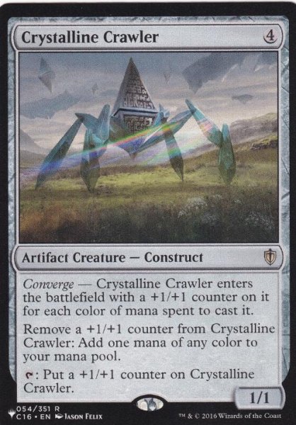 画像1: 【英語版】《水晶の這行器/Crystalline Crawler》[The List] (1)