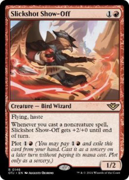 画像1: 【英語版】《精鋭射手団の目立ちたがり/Slickshot Show-Off》[OTJ] (1)