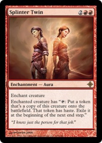 画像1: 【英語版/EX】《欠片の双子/Splinter Twin》[ROE] (1)