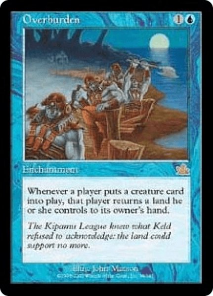 画像1: 【Foil】【日本語版/EX】《重荷/Overburden》[PCY] (1)