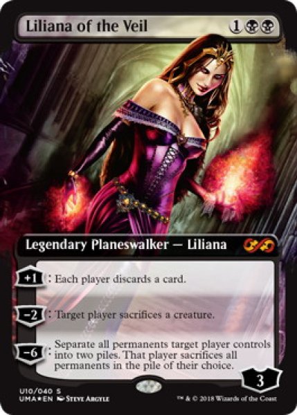 画像1: 【Foil】【英語版】《ヴェールのリリアナ/Liliana of the Veil》[UBT] (1)