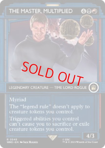画像1: 【Foil】【ショーケース】【英語版】《増殖されし者、マスター/The Master, Multiplied》[WHO] (1)