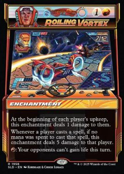 画像1: 【Foil】【英語版】《乱動する渦/Roiling Vortex》[SLD] (1)