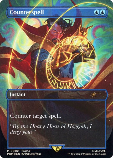 画像1: 【Foil】【プロモ】【英語版/EX】《対抗呪文/Counterspell》 (1)