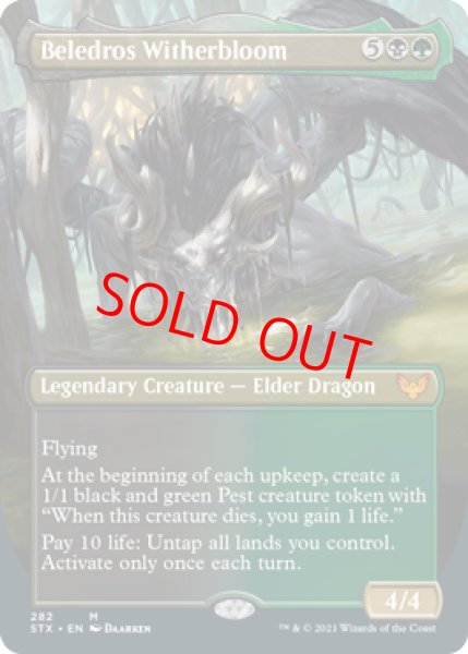 画像1: 【ボーダーレス】【英語版】《ベレドロス・ウィザーブルーム/Beledros Witherbloom》[STX] (1)