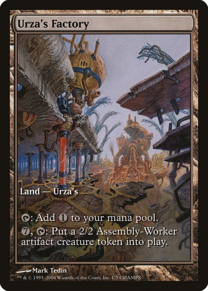 画像1: 【プロモ】【英語版/PLD】《ウルザの工廠/Urza's Factory》 (1)