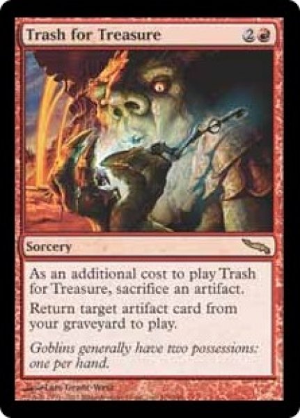 画像1: 【Foil】【英語版】《財宝発掘/Trash for Treasure》[MRD] (1)