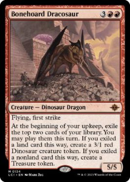 画像1: 【Foil】【英語版】《骨集めのドラコサウルス/Bonehoard Dracosaur》[LCI] (1)