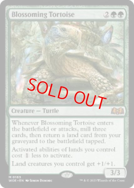 画像1: 【英語版】《開花の亀/Blossoming Tortoise》[WOE] (1)