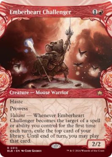 画像1: 【ショーケース】【英語版】《熾火心の挑戦者/Emberheart Challenger》[BLB] (1)