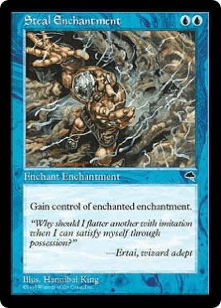 画像1: 【英語版/EX】《エンチャント奪取/Steal Enchantment》[TMP] (1)