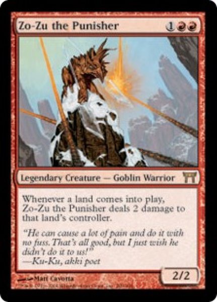 画像1: 【英語版/PLD】《罰する者、ゾーズー/Zo-Zu the Punisher》[CHK] (1)