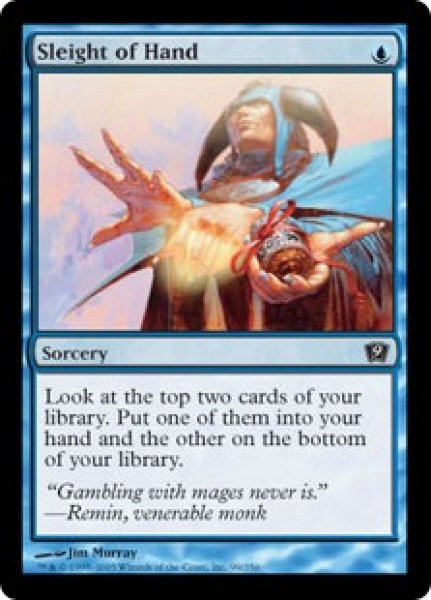 画像1: 【Foil】【英語版/EX】《手練/Sleight of Hand》[9ED] (1)