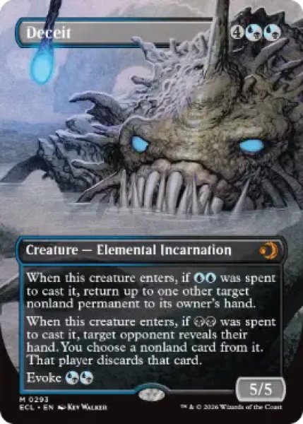 画像1: 【ボーダーレス】【英語版】《欺瞞/Deceit》[ECL] (1)