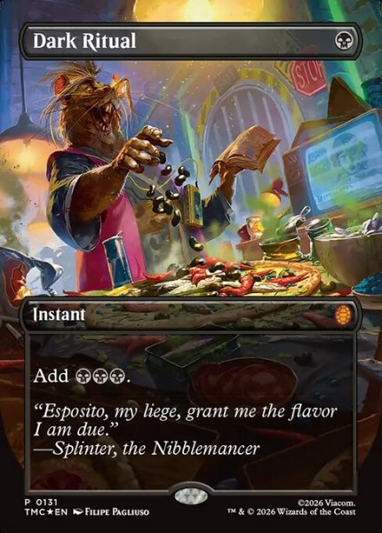 画像1: 【Foil】【英語版】《暗黒の儀式/Dark Ritual》[TMC] (1)