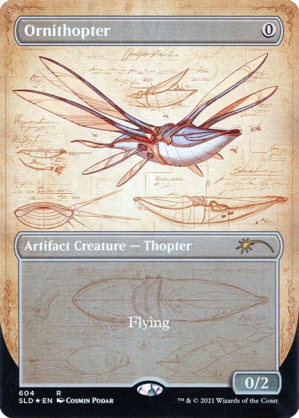 画像1: 【Foil】【英語版】《羽ばたき飛行機械/Ornithopter》[SLD] (1)