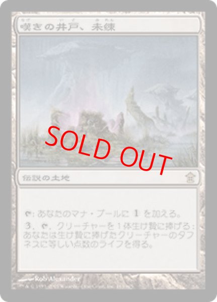 画像1: 【日本語版/PLD】《嘆きの井戸、未練/Miren, the Moaning Well》[SOK] (1)
