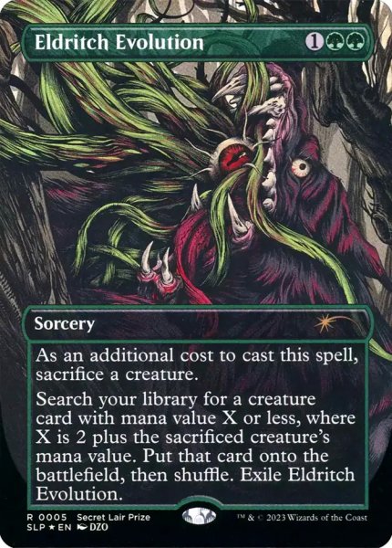 画像1: 【Foil】【プロモ】【英語版】《異界の進化/Eldritch Evolution》 (1)