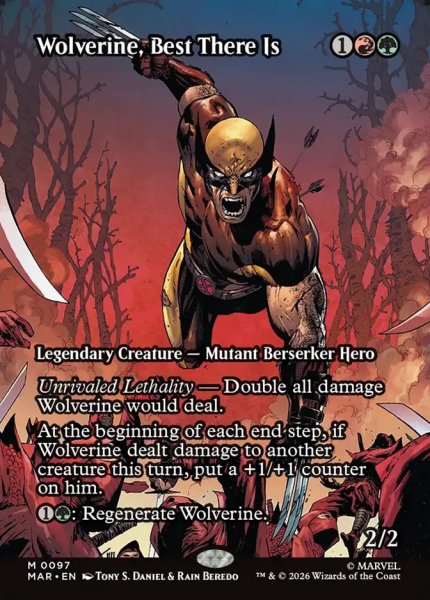 画像1: 【英語版】《その道の極み、ウルヴァリン/Wolverine, Best There Is》[MAR] (1)