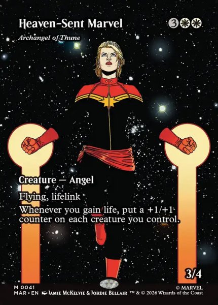 画像1: 【英語版】天来のマーベル/Heaven-Sent Marvel《テューンの大天使/Archangel of Thune》[MAR] (1)