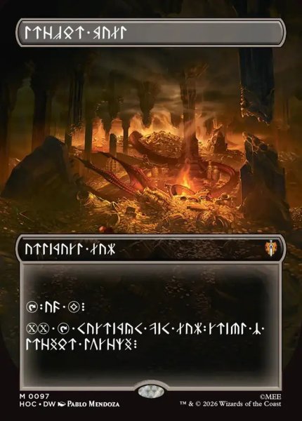 画像1: 【Foil】【ドワーフ語版】《宝物庫/Treasure Vault》[HOC] (1)