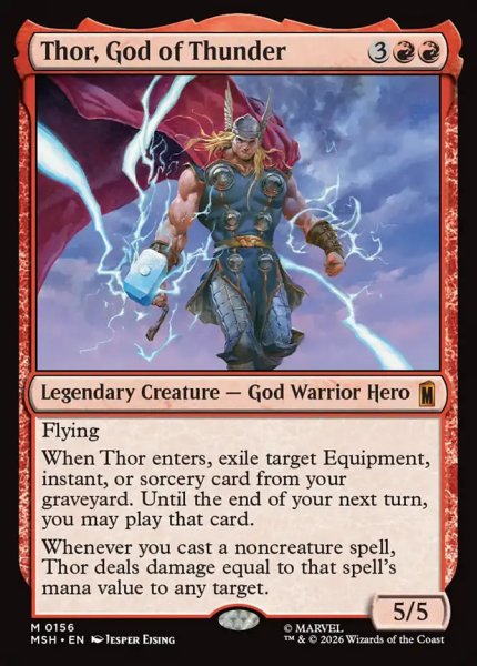 画像1: 【英語版】《雷神、ソー/Thor, God of Thunder》[MSH] (1)