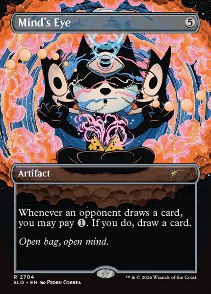 画像1: 【Foil】【英語版】《精神の眼/Mind's Eye》[SLD] (1)