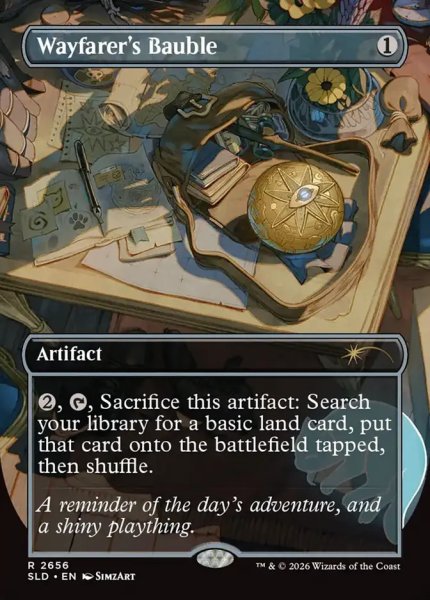 画像1: 【Foil】【英語版】《旅人のガラクタ/Wayfarer's Bauble》[SLD] (1)