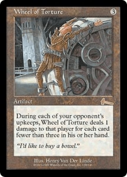 画像1: 【Foil】【英語版】《拷問の車輪/Wheel of Torture》[ULG] (1)