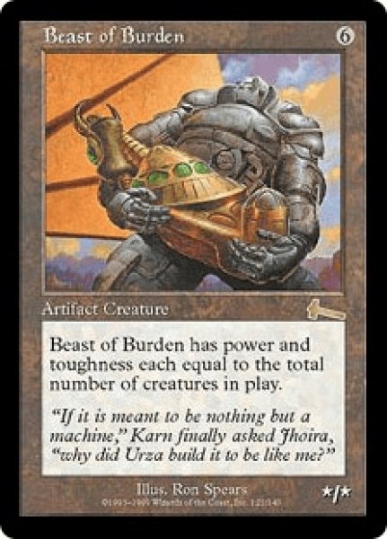 画像1: 【Foil】【英語版/PLD】《役畜/Beast of Burden》[ULG] (1)