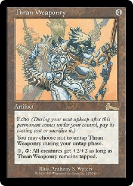 画像1: 【Foil】【英語版/EX】《スランの武具/Thran Weaponry》[ULG] (1)