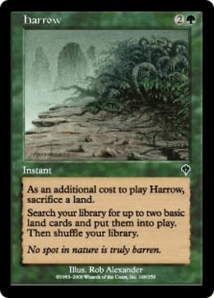 画像1: 【Foil】【日本語版/EX】《砕土/Harrow》[INV] (1)