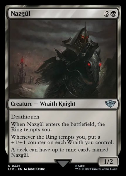 画像1: 【Foil】【英語版】《ナズグル/Nazgul》No.336[LTR] (1)