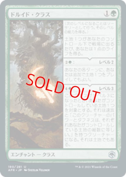 画像1: 【日本語版】《ドルイド・クラス/Druid Class》[AFR] (1)