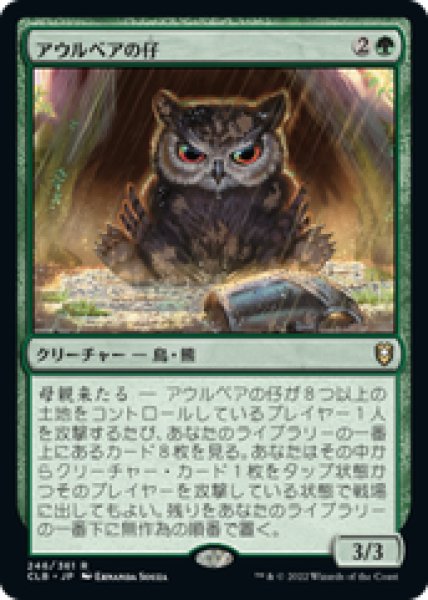 画像1: 【日本語版】《アウルベアの仔/Owlbear Cub》[CLB] (1)