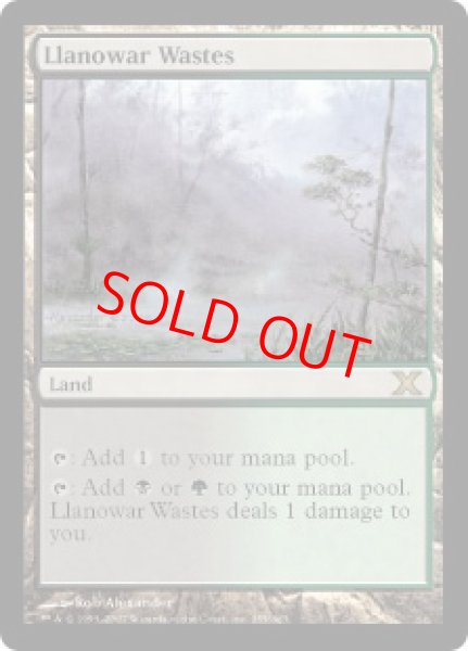 画像1: 【英語版】《ラノワールの荒原/Llanowar Wastes》[10E] (1)