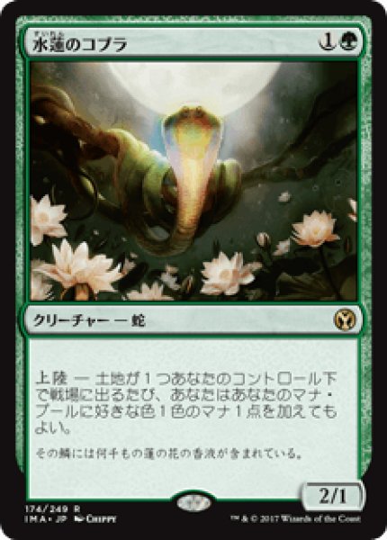 画像1: 【Foil】【日本語版】《水蓮のコブラ/Lotus Cobra》[IMA] (1)