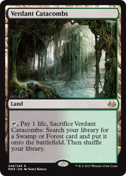 画像1: 【英語版】《新緑の地下墓地/Verdant Catacombs》[MM3] (1)