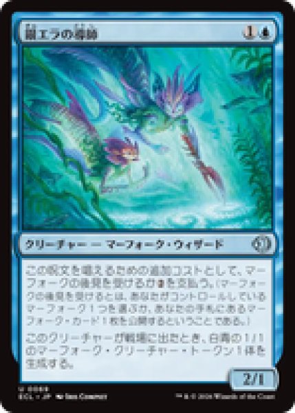 画像1: 『予約商品』【日本語版】《銀エラの導師/Silvergill Mentor》[ECL] (1)