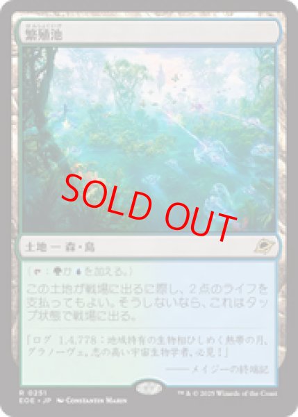 画像1: 【Foil】【日本語版】《繁殖池/Breeding Pool》[EOE] (1)