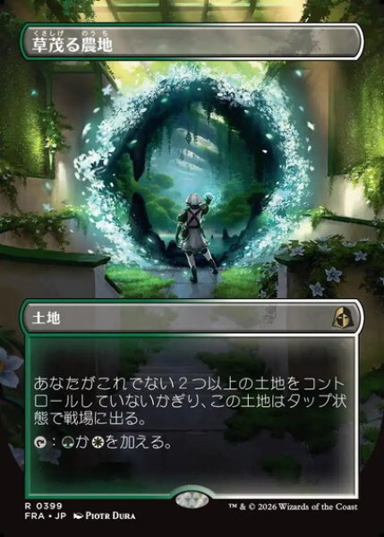 画像1: 【ボーダーレス】【日本語版】《草茂る農地/Overgrown Farmland》[FRA] (1)